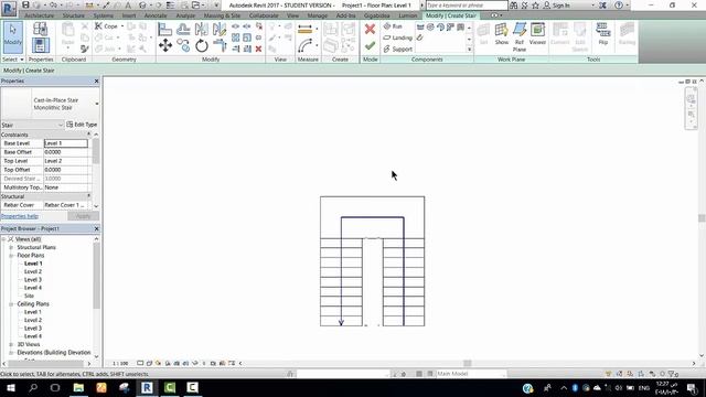 edit stair landing revit смотреть онлайн
