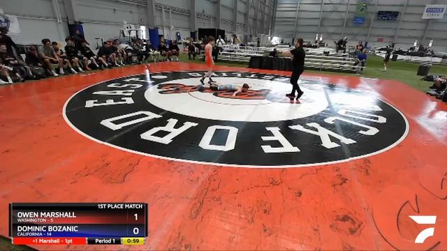 113 Lbs Placement Matches (8 Team) - Owen Marshall, Washington Vs Dominic Bozanic, California F961