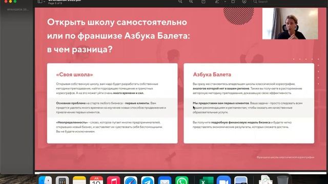 Разбор презентации франшизы 