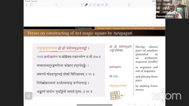 Construction of 4 × 4 Pandiagonal Magic Squares with Turagagati смотреть онлайн