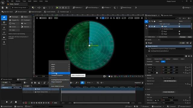 14 Unreal Engine Motion Design Tools_ Animated Radar Tutorial