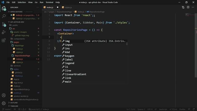 React Native - API Github - 0302 - Criando a estrutura central смотреть онлайн