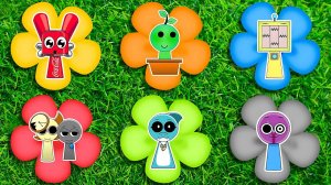 Кубики Спрунки! УГАДАЙ, какой персонаж Спрунки выйдет из кубиков, Орен х Пинки