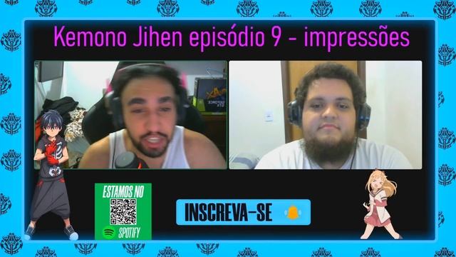 KABANE SE MOSTRANDO QUEM É DE VERDADE! - Kemono Jihen episódio 9 - impressões смотреть онлайн