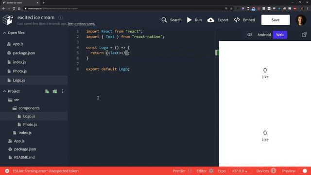 React Native - Lista de Leitura - 0103 - Componentes, States e Props na prática - Parte 2 смотреть онлайн