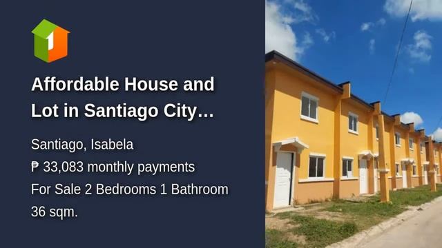 Affordable House and Lot in Santiago City Isabela смотреть онлайн
