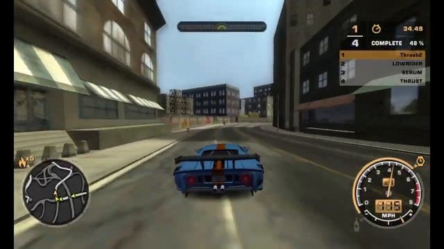 Need For Speed: Most Wanted (2005): Best race to grind (Between Black list 7 and 2) смотреть онлайн