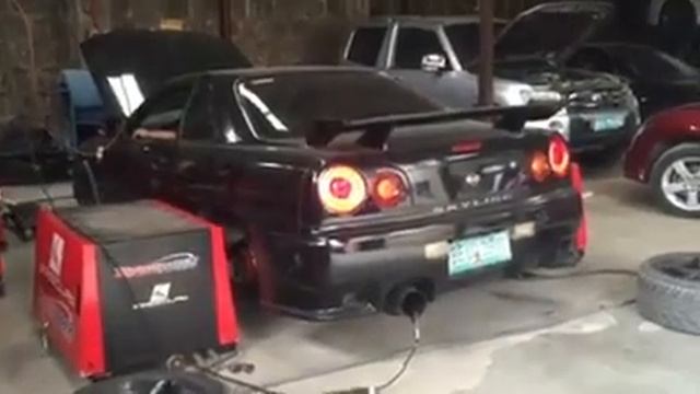 309whp RB25DET R34 Skyline смотреть онлайн
