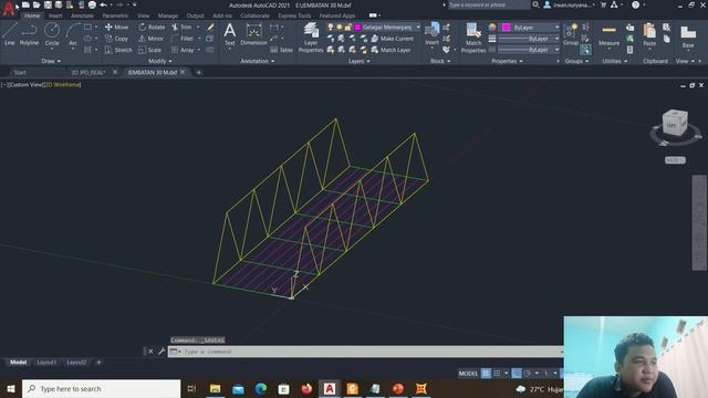 Cara Export file DWG Autocad ke SAP2000 tanpa ERROR смотреть онлайн