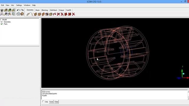 CAD Cleanup for Turbomachinery Using ANSYS ICEM CFD смотреть онлайн