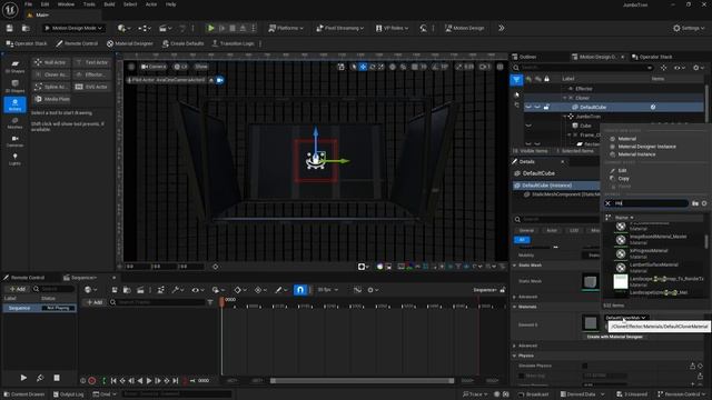 13 Unreal Engine Jumbotron Media Plate Motion Graphic