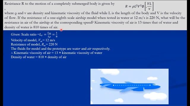 Lecture 6 6 Reynolds Model Law смотреть онлайн