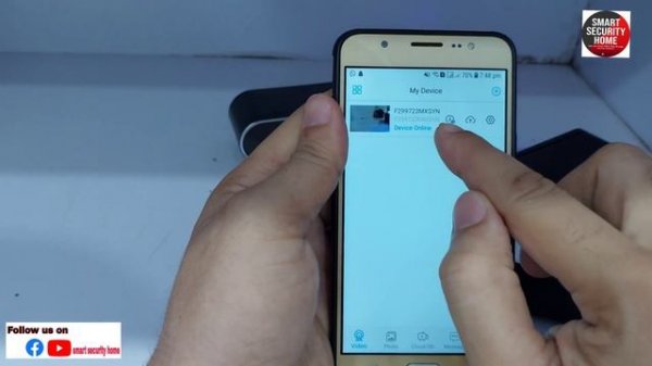 how to connect wifi LookCam digital clock camera to mobile.