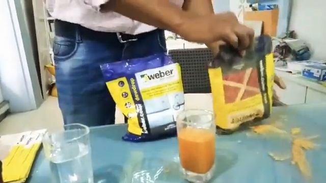 Waterproof Tile Grout Saint-Gobain Weber смотреть онлайн