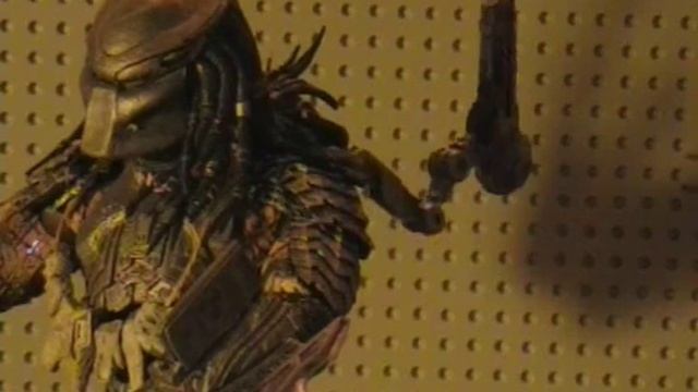 Aliens vs Predator- Scar predator - stopmotion test смотреть онлайн