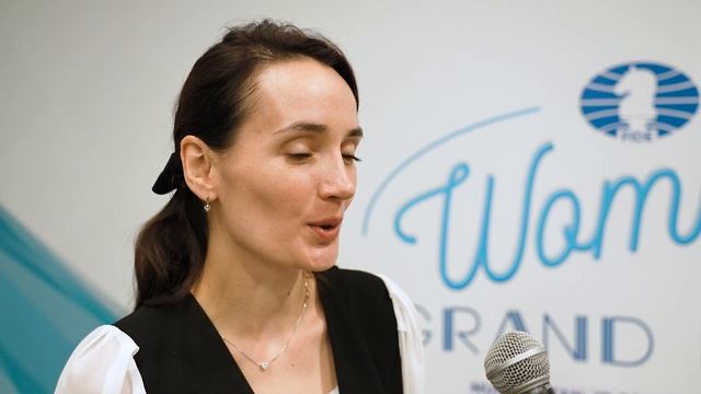 Interview with GM Kateryna Lagno | Astana WGP | Round 2 смотреть онлайн