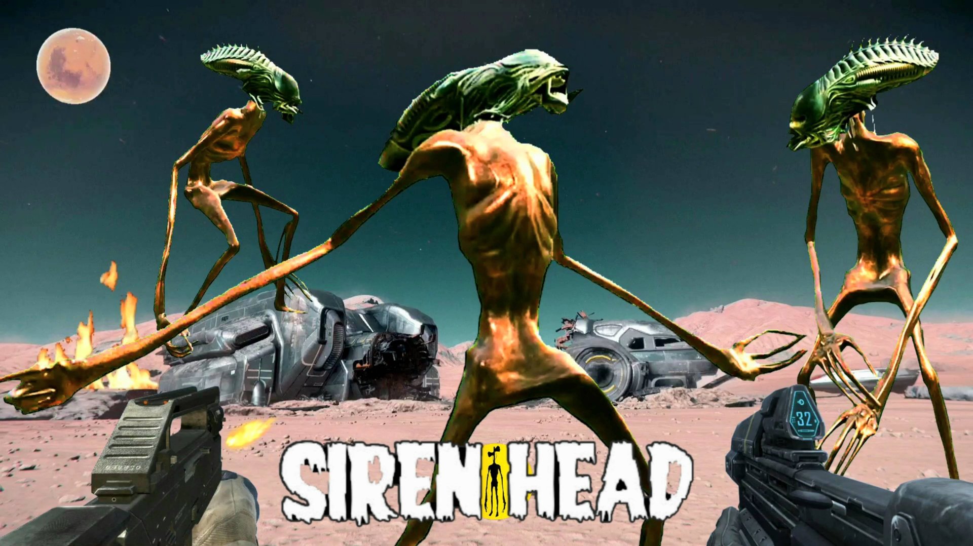 SIREN HEAD. Охота на Сиреноголового #23. смотреть онлайн