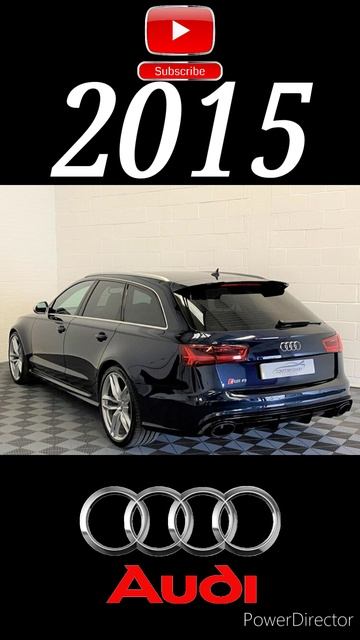 Evolution of Audi RS6 Avant (2002-2025) #viralvideo смотреть онлайн