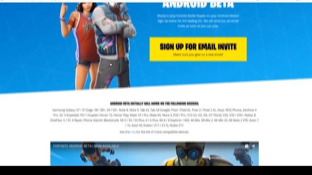 Download Fortnite Beta ANDROID Now! TODAY RELEASE! and APK links [OFFICIAL] смотреть онлайн