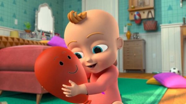 Aqui vamos nós rodando  Músicas infantil animada para dançar | HeyKids em Português