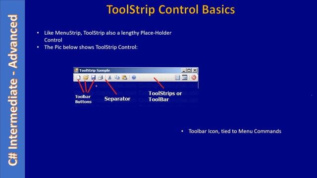 C# ToolStrip Control | Part 1 - Introduction | C# Advanced #92 смотреть онлайн