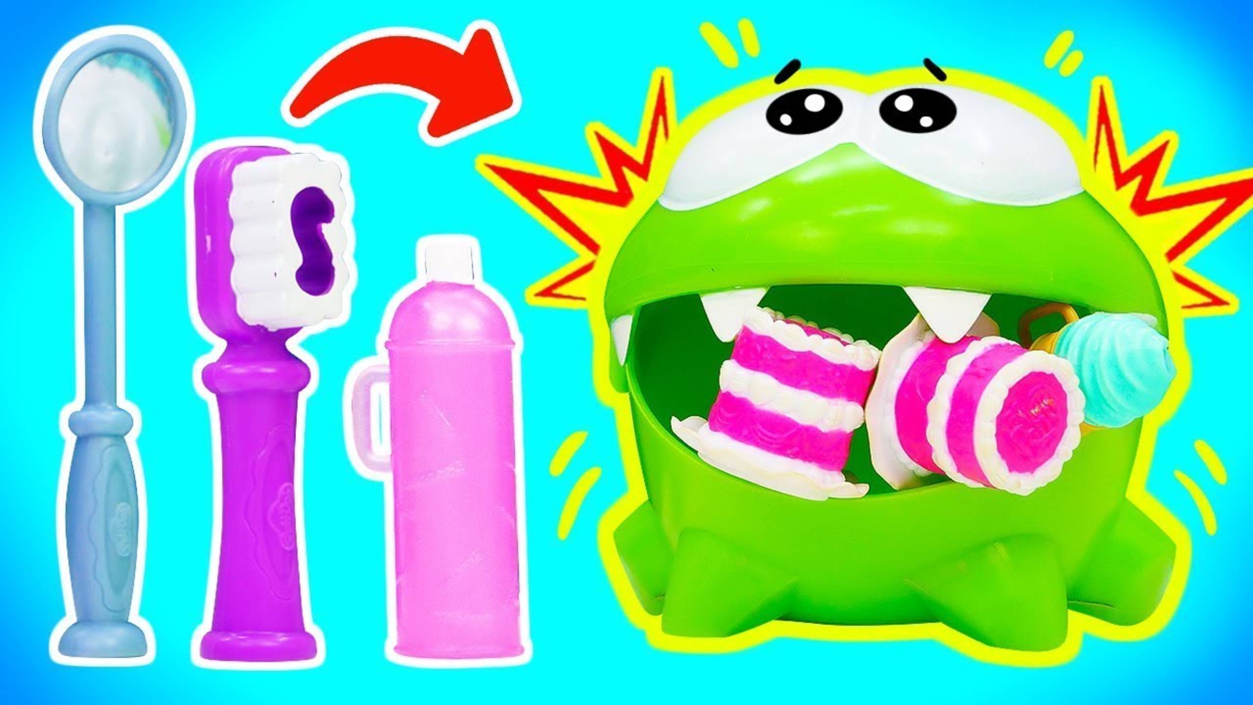 Игрушки для малышей и развивающие видео для детей. Ам Ням, что ты наделал? смотреть онлайн