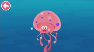 Игра "BabyBus Малышка панда. Животные океана". Детская познавательная игра. (бейбибас, панда Коко).