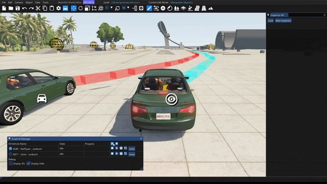 BeamNG Drive World Editor, Script AI Manager Tutorial смотреть онлайн