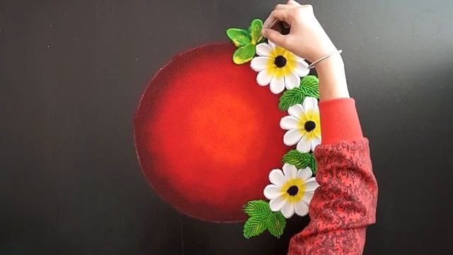 Haldi Kumkum Rangoli || Haldi Kunku Rangoli || Sankranti Special Rangoli || Easy Rangoli смотреть онлайн