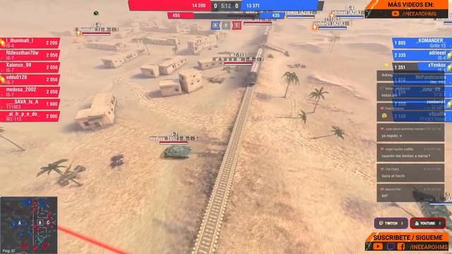 W0TBlitz [NA] |Liga LATAM| [--R--] vs [AZUL] |Vista de Espectador| (Solo batallas) смотреть онлайн