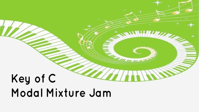 Key C Modal Mixture Jam смотреть онлайн