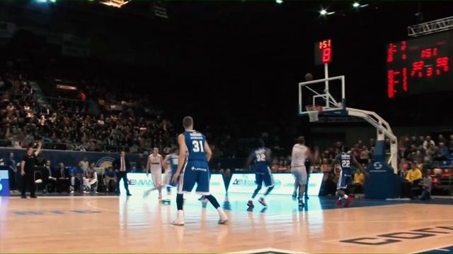 Ivan Nelubov putback dunk against Kalev смотреть онлайн
