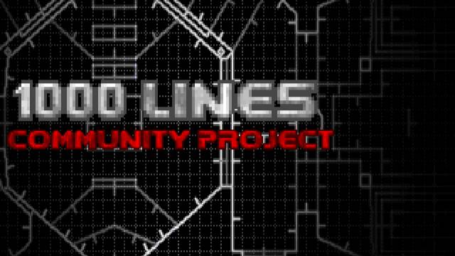 1000 Line Community Project - MAP01: Ebb смотреть онлайн