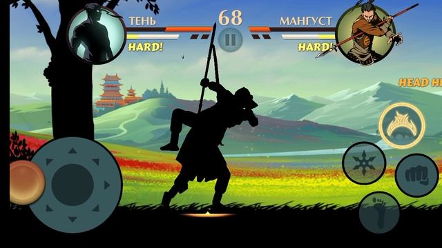 Тень против Мангуста в Shadow Fight2 часть 2