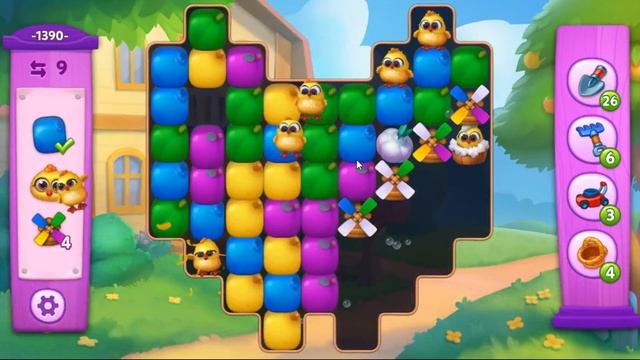 Farmscapes Level 1390 - NO BOOSTERS 🌻🚜🐔 | SKILLGAMING ✔️