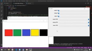 Получение координат. Ищем квадратики нужного цвета - Opencv Python