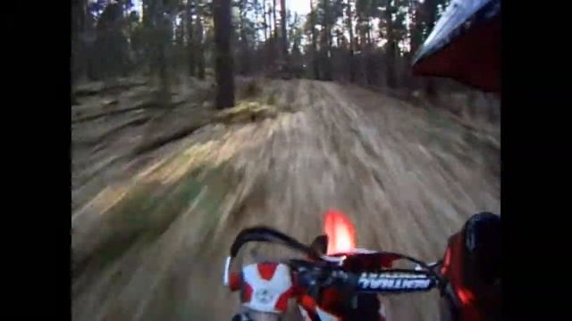 April 4, 2010 - Modded '04 Honda CRF150F (223cc) Dirt Bike Ride смотреть онлайн