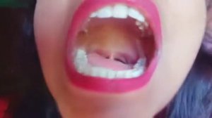 inside open big  mouth👄and tongue👅 challenge video zoom camera most requested video#funny #mouth