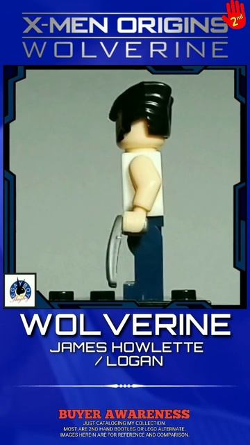 X-Men Origins Wolverine Minifigure | Xinh 234 | #shorts смотреть онлайн