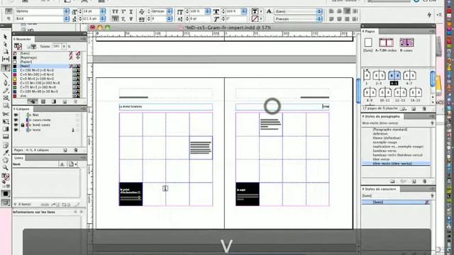 20110307 GR1 InDesign cs5 Adaptation des styles et placement titres смотреть онлайн