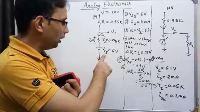 Voltage across Zener Diode-4 (Analog Electronics-17) by SAHAV SINGH YADAV смотреть онлайн