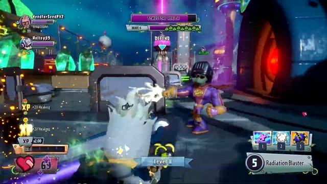 Dr. Toxic Graveyard Ops On Crazy |Plants vs Zombies Garden Warfare 2 | Gameplay смотреть онлайн