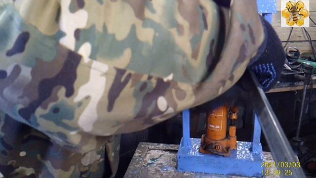 Станок холодной ковки своими руками смотреть онлайн