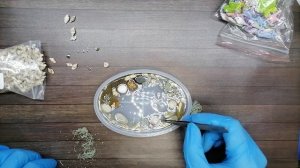 Мыльница своими руками из эпоксидной смолы с сухоцветами.