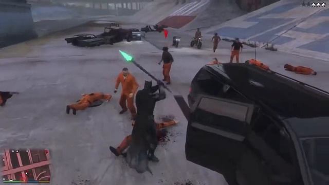 جی تی ای با بتمن ماد خفن/GTA 5 BATMAN script mod by JulioNIB смотреть онлайн