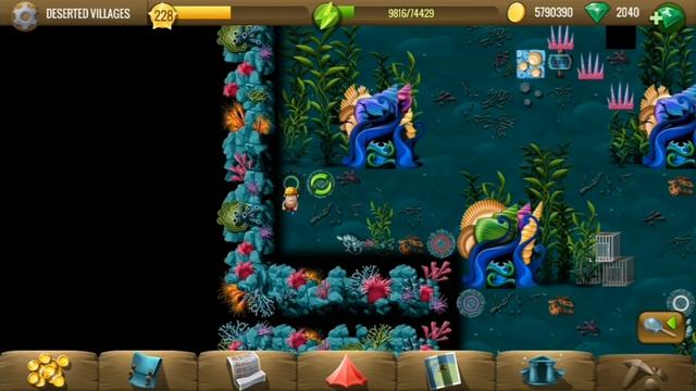 Deserted villages - #16 Atlantis Main - Diggy's Adventure смотреть онлайн