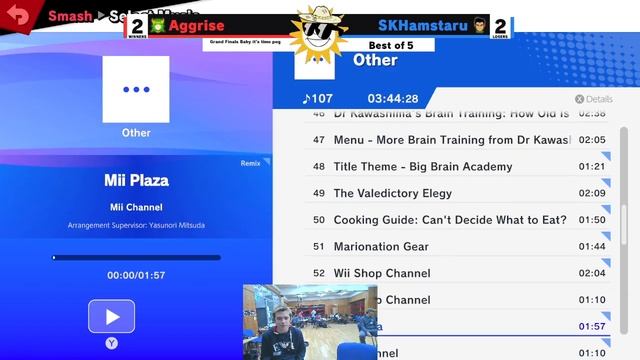 Glow Up #8 - SKHamstaru (Little Mac) vs Aggrise (Palutena) - Grand Finals смотреть онлайн