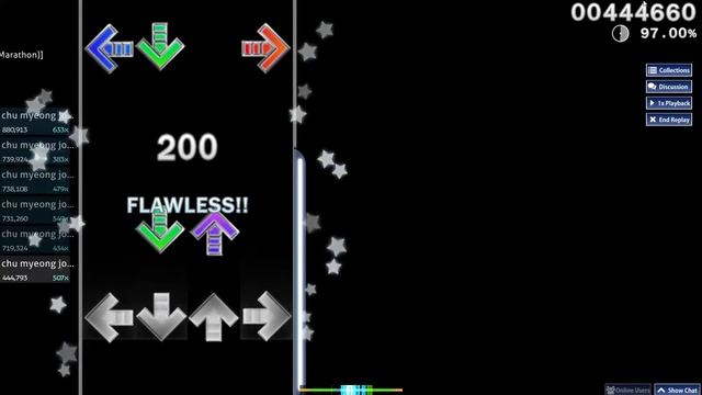 오스매니아 리폼단 10단 마지막곡(osumania - sia chandelier 10dan) смотреть онлайн