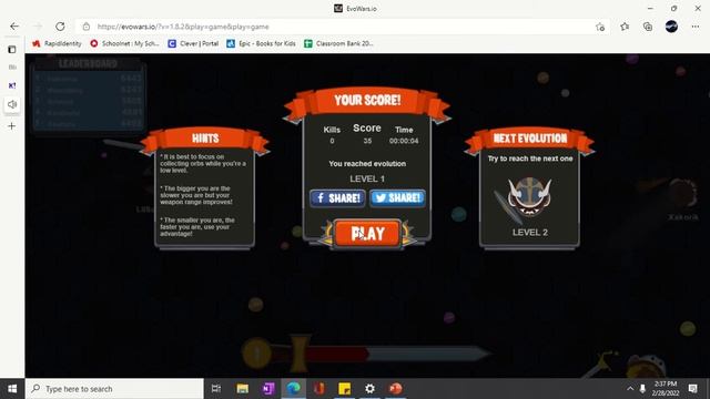 playing evo wars.io смотреть онлайн