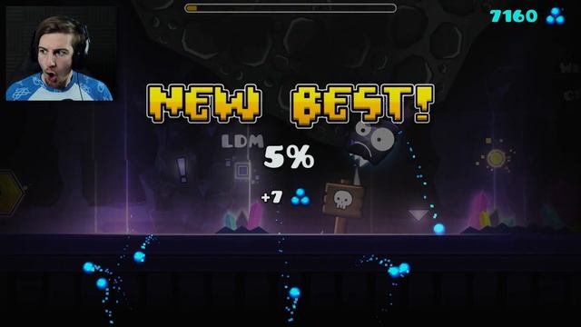 MY EYES CAN'T TAKE THIS BEAUTY (These levels are amazing) || Geometry Dash 2.11 (Part 21) смотреть онлайн